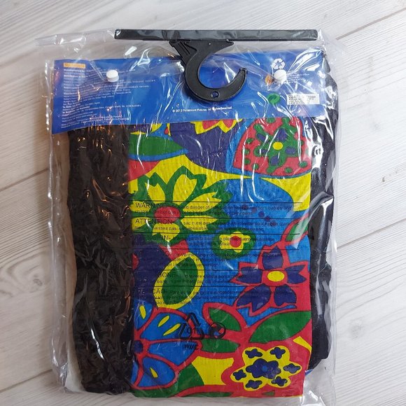 Yeaaa Baby! Groovy Flower Power Halloween Costume Shirt/ Fringed Vest Combo - Picture 2 of 10
